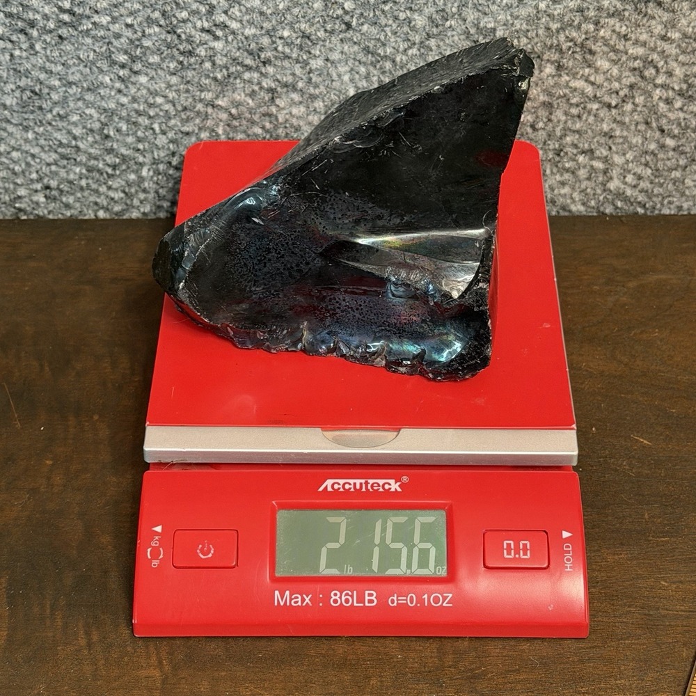 Glass Rock Slag Beautiful Clear Purple 2 lbs 15.9 oz Landscaping Aquarium